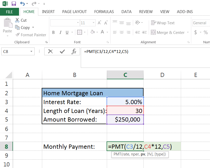 monthly principal and interest calculator